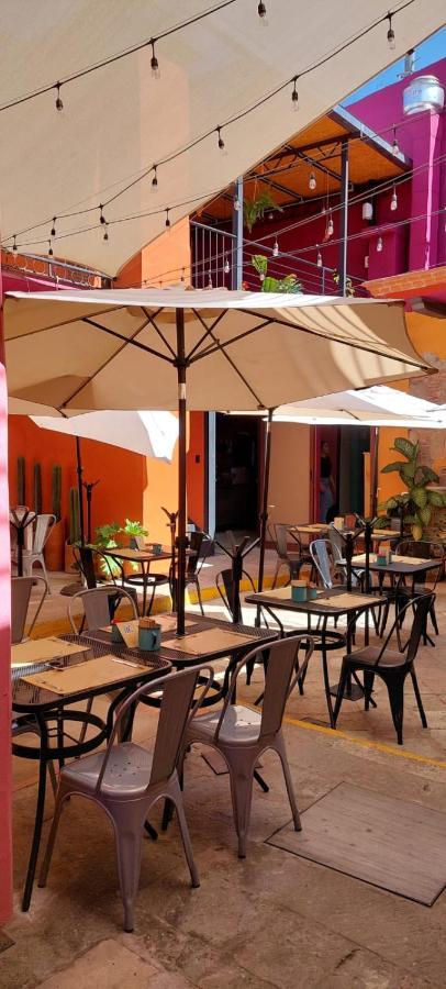 Hotel Pan:Am Bed&Breakfast Oaxaca Bagian luar foto